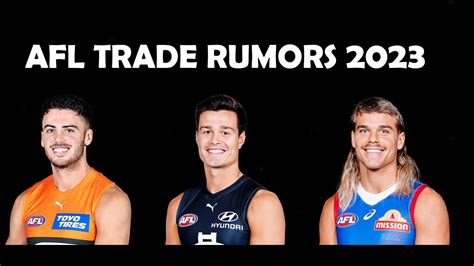 latest afl trade rumors
